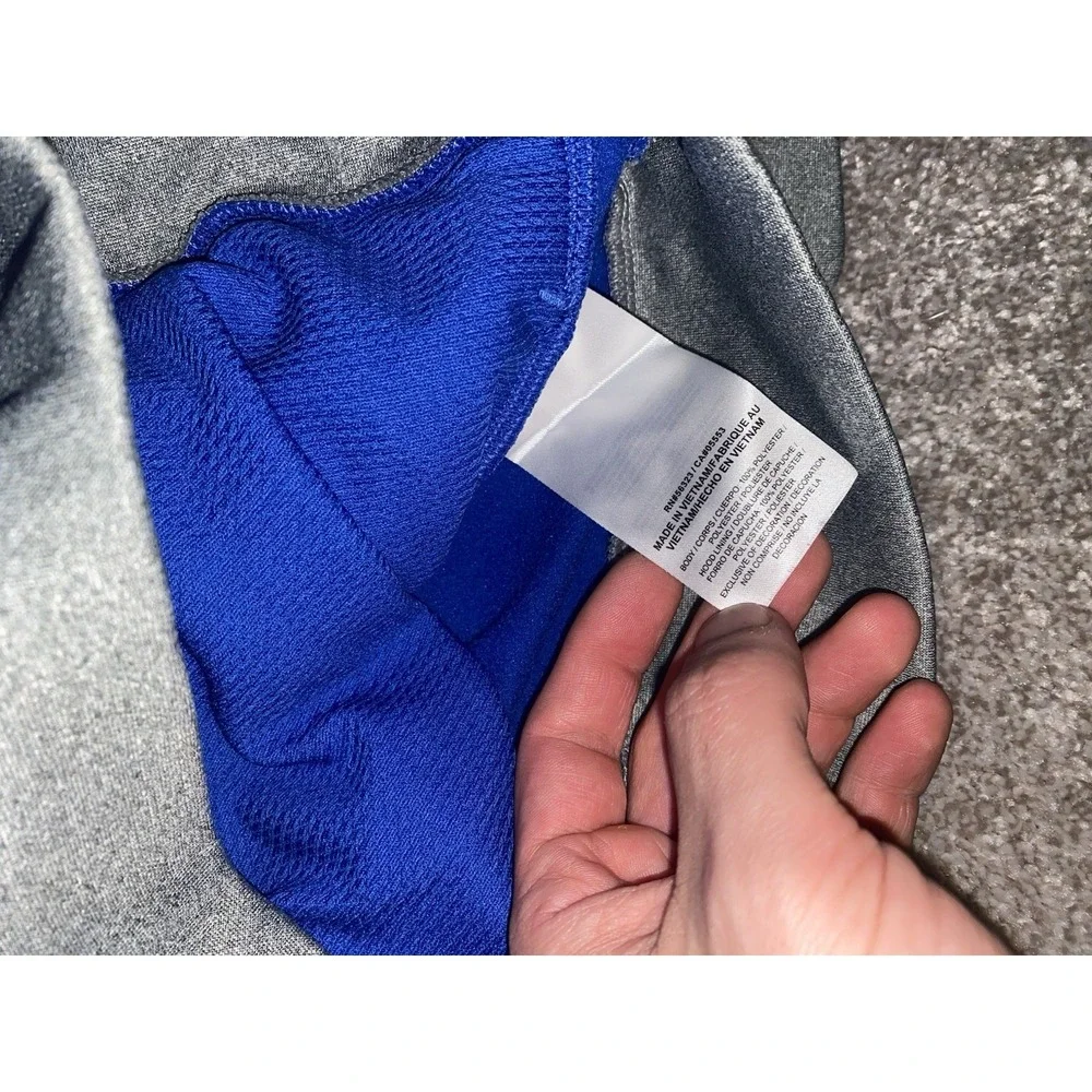 Duke Blue‎ Devils Nike Dri fit Blue Hoodie Mens Small/Medium Medium NCAA Swoosh